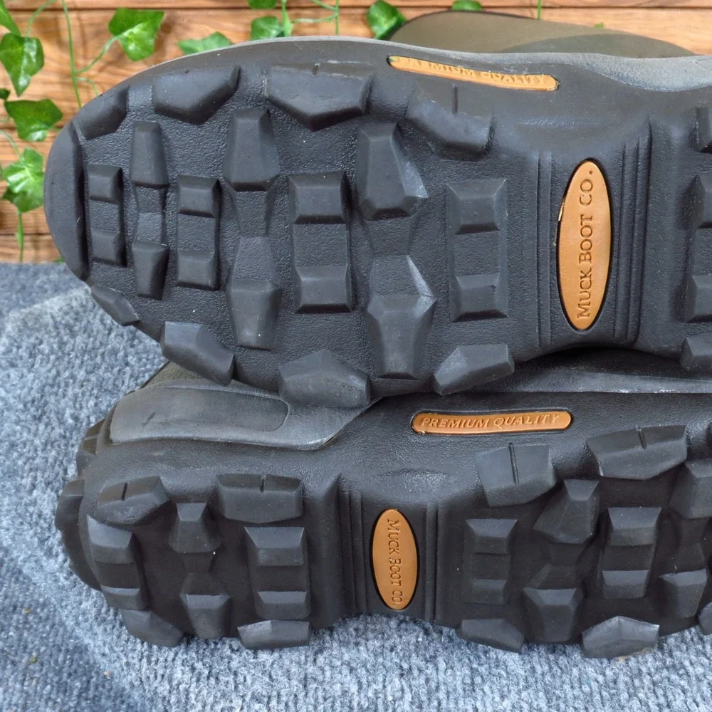 Muck Boot Company Wetland Men 7/7.5 Women 8/8.5 Hunting Fishing Boot Bark Brown